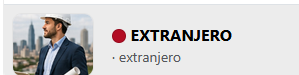 Extranjero