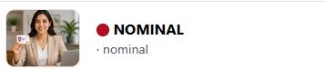 Nominal